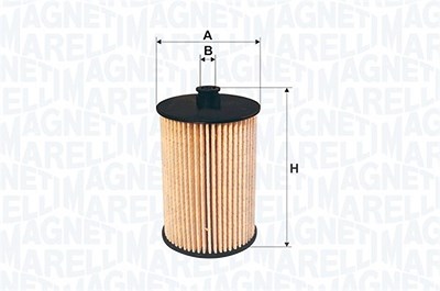 Magneti Marelli Kraftstofffilter [Hersteller-Nr. 153071760476] für Chevrolet, Opel, Saab, Vauxhall von MAGNETI MARELLI