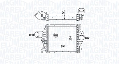 Magneti Marelli Ladeluftkühler [Hersteller-Nr. 351319204220] für Mercedes-Benz von MAGNETI MARELLI