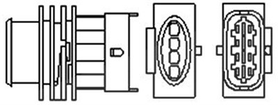 Magneti Marelli Lambdasonde [Hersteller-Nr. 466016355017] für Opel von MAGNETI MARELLI