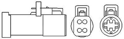 Magneti Marelli Lambdasonde [Hersteller-Nr. 466016355037] für Ford, Mazda von MAGNETI MARELLI