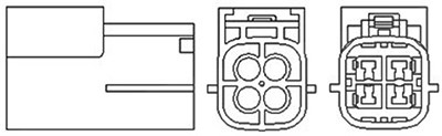 Magneti Marelli Lambdasonde [Hersteller-Nr. 466016355041] für Nissan von MAGNETI MARELLI