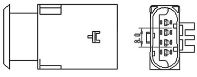 Magneti Marelli Lambdasonde [Hersteller-Nr. 466016355050] für Mini von MAGNETI MARELLI