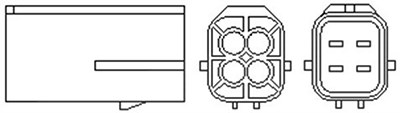 Magneti Marelli Lambdasonde [Hersteller-Nr. 466016355055] für Nissan von MAGNETI MARELLI