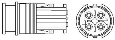 Magneti Marelli Lambdasonde [Hersteller-Nr. 466016355060] für Mercedes-Benz von MAGNETI MARELLI