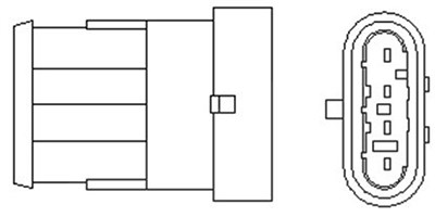 Magneti Marelli Lambdasonde [Hersteller-Nr. 466016355095] für Fiat, Lancia von MAGNETI MARELLI