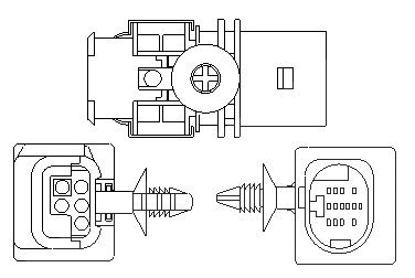 Magneti Marelli Lambdasonde [Hersteller-Nr. 466016355173] für Opel, Suzuki von MAGNETI MARELLI