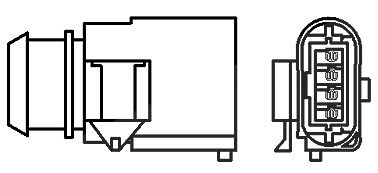 Magneti Marelli Lambdasonde [Hersteller-Nr. 466016355178] für Seat, Skoda, VW von MAGNETI MARELLI
