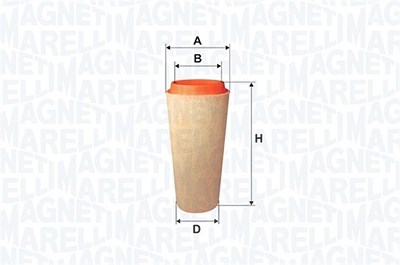 Magneti Marelli Luftfilter [Hersteller-Nr. 152071758453] für Rover, Land Rover, BMW, Mg, Alpina von MAGNETI MARELLI