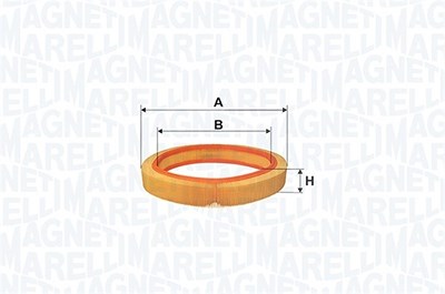 Magneti Marelli Luftfilter [Hersteller-Nr. 152071758573] für Dacia, Renault von MAGNETI MARELLI