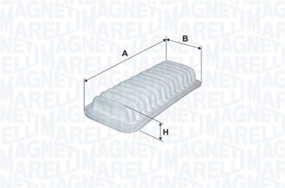 Magneti Marelli Luftfilter [Hersteller-Nr. 153071760461] für Lexus, Toyota von MAGNETI MARELLI