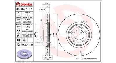 Magneti Marelli 1x Bremsscheibe [Hersteller-Nr. 360406177201] für Mercedes-Benz von MAGNETI MARELLI