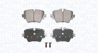 Magneti Marelli Bremsbeläge vorne (Satz) [Hersteller-Nr. 363916060916] für BMW, Mini, Toyota von MAGNETI MARELLI