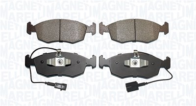 Magneti Marelli Bremsbelagsatz, Scheibenbremse [Hersteller-Nr. 363916060427] für Fiat von MAGNETI MARELLI