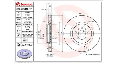 Magneti Marelli Bremsscheibe [Hersteller-Nr. 360406010801] für Alfa Romeo von MAGNETI MARELLI