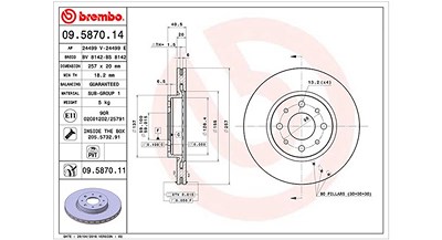 Magneti Marelli Bremsscheibe [Hersteller-Nr. 360406021900] für Fiat von MAGNETI MARELLI