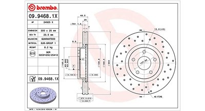 Magneti Marelli Bremsscheibe [Hersteller-Nr. 360406026402] für Ford, Volvo von MAGNETI MARELLI