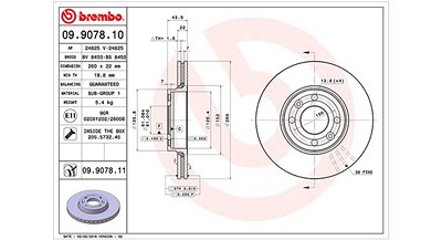 Magneti Marelli Bremsscheibe [Hersteller-Nr. 360406036600] für Dacia, Nissan, Renault von MAGNETI MARELLI