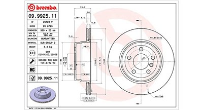 Magneti Marelli Bremsscheibe [Hersteller-Nr. 360406068900] für BMW von MAGNETI MARELLI