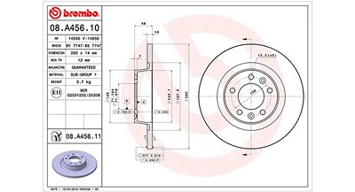 Magneti Marelli Bremsscheibe [Hersteller-Nr. 360406075800] für Citroën, Fiat, Peugeot, Toyota von MAGNETI MARELLI