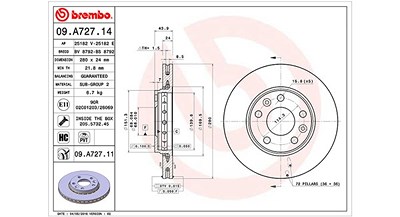 Magneti Marelli Bremsscheibe [Hersteller-Nr. 360406077600] für Renault, Dacia von MAGNETI MARELLI