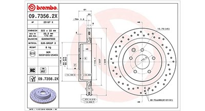 Magneti Marelli Bremsscheibe [Hersteller-Nr. 360406103902] für Nissan von MAGNETI MARELLI