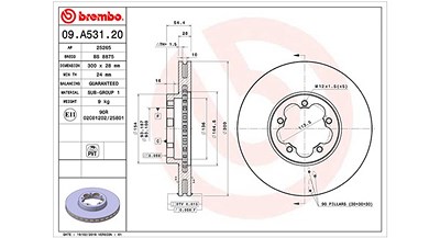 Magneti Marelli Bremsscheibe [Hersteller-Nr. 360406105400] für Ford von MAGNETI MARELLI