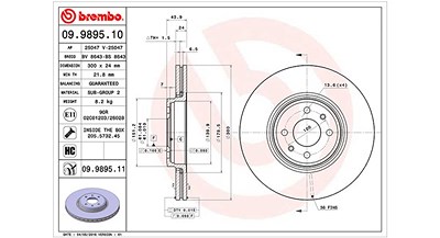 Magneti Marelli Bremsscheibe [Hersteller-Nr. 360406106700] für Renault von MAGNETI MARELLI