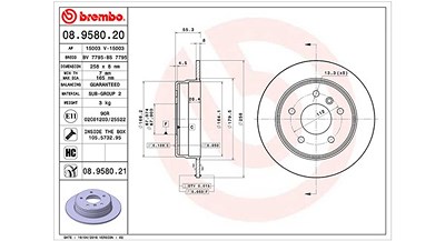 Magneti Marelli Bremsscheibe [Hersteller-Nr. 360406109600] für Mercedes-Benz von MAGNETI MARELLI