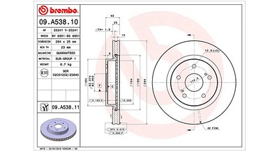 Magneti Marelli Bremsscheibe [Hersteller-Nr. 360406110600] für Suzuki von MAGNETI MARELLI