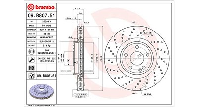 Magneti Marelli Bremsscheibe [Hersteller-Nr. 360406114801] für Mercedes-Benz von MAGNETI MARELLI