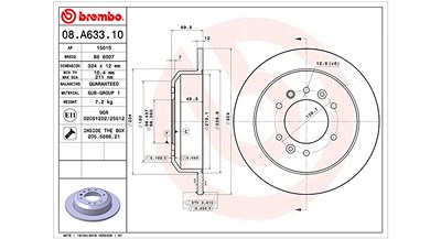 Magneti Marelli Bremsscheibe [Hersteller-Nr. 360406116500] für Kia von MAGNETI MARELLI