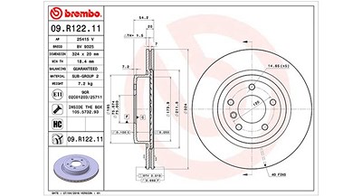 Magneti Marelli Bremsscheibe [Hersteller-Nr. 360406118101] für BMW von MAGNETI MARELLI