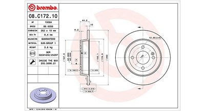 Magneti Marelli Bremsscheibe [Hersteller-Nr. 360406121500] für Hyundai, Kia von MAGNETI MARELLI