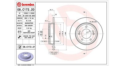 Magneti Marelli Bremsscheibe [Hersteller-Nr. 360406121600] für Hyundai, Kia von MAGNETI MARELLI