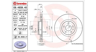 Magneti Marelli Bremsscheibe [Hersteller-Nr. 360406121700] für Fiat von MAGNETI MARELLI