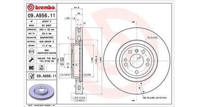 Magneti Marelli Bremsscheibe [Hersteller-Nr. 360406122001] für Mercedes-Benz von MAGNETI MARELLI