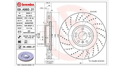 Magneti Marelli Bremsscheibe [Hersteller-Nr. 360406122601] für Mercedes-Benz von MAGNETI MARELLI