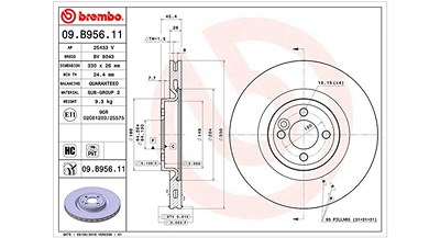 Magneti Marelli Bremsscheibe [Hersteller-Nr. 360406123101] für Mini von MAGNETI MARELLI