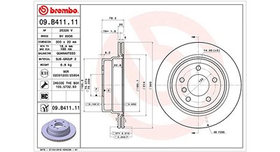 Magneti Marelli Bremsscheibe [Hersteller-Nr. 360406124101] für BMW von MAGNETI MARELLI