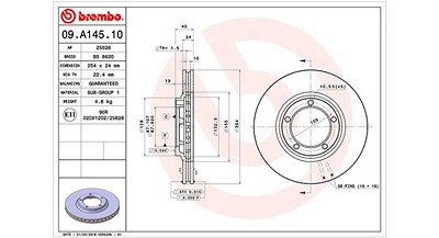 Magneti Marelli Bremsscheibe [Hersteller-Nr. 360406126400] für Hyundai von MAGNETI MARELLI