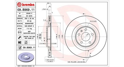 Magneti Marelli Bremsscheibe [Hersteller-Nr. 360406127201] für Audi, Porsche von MAGNETI MARELLI