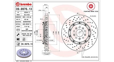 Magneti Marelli Bremsscheibe [Hersteller-Nr. 360406129103] für Ford von MAGNETI MARELLI