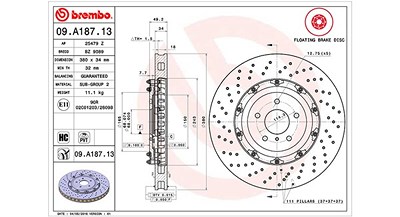 Magneti Marelli Bremsscheibe [Hersteller-Nr. 360406129203] für Nissan von MAGNETI MARELLI