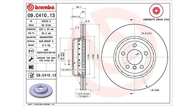 Magneti Marelli Bremsscheibe [Hersteller-Nr. 360406131404] für BMW von MAGNETI MARELLI