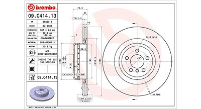 Magneti Marelli Bremsscheibe [Hersteller-Nr. 360406131804] für BMW von MAGNETI MARELLI