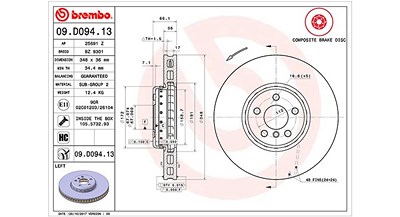 Magneti Marelli Bremsscheibe [Hersteller-Nr. 360406132504] für BMW von MAGNETI MARELLI