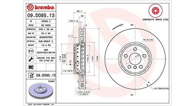 Magneti Marelli Bremsscheibe [Hersteller-Nr. 360406132604] für BMW von MAGNETI MARELLI