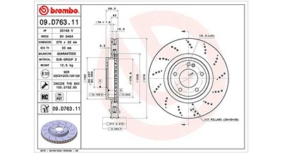 Magneti Marelli 1x Bremsscheibe [Hersteller-Nr. 360406171701] für Mercedes-Benz von MAGNETI MARELLI