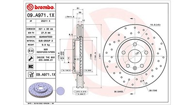 Magneti Marelli 1x Bremsscheibe [Hersteller-Nr. 360406176402] für Opel, Saab, Chevrolet von MAGNETI MARELLI