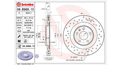 Magneti Marelli 1x Bremsscheibe [Hersteller-Nr. 360406176702] für Audi, Porsche, VW von MAGNETI MARELLI